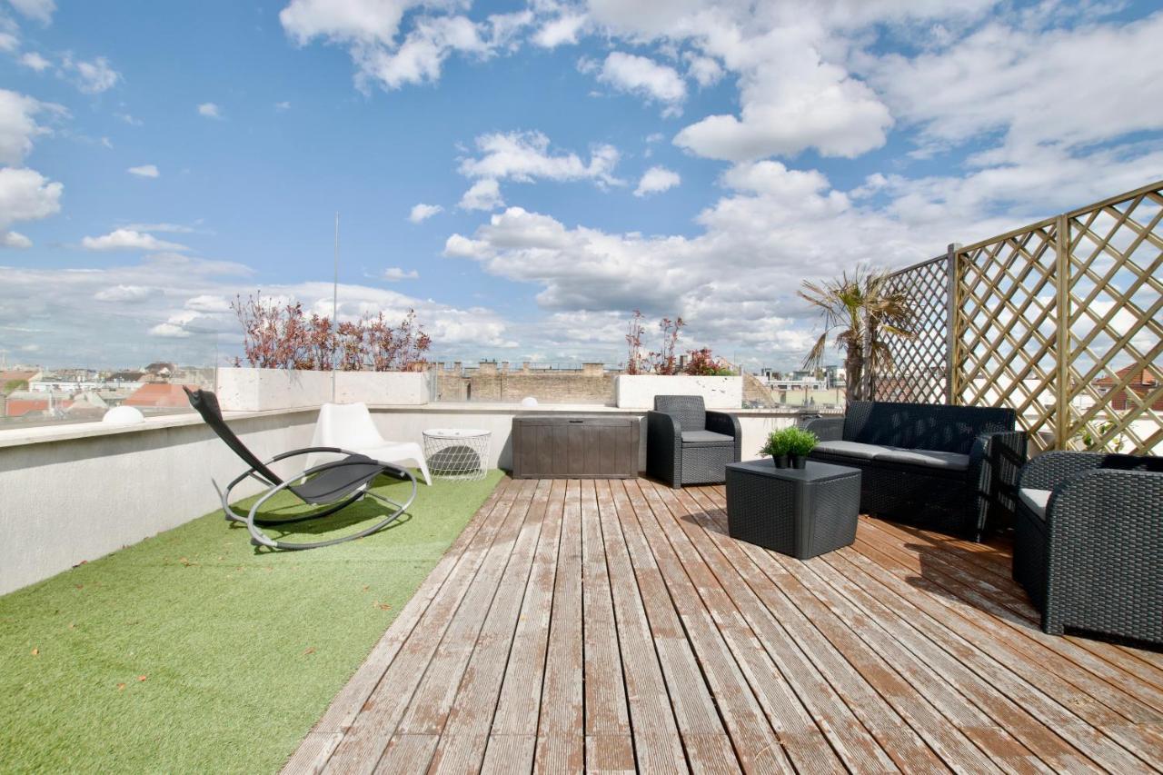 Penthouse Apartment By Hi5 -At The Top Of بودابست المظهر الخارجي الصورة